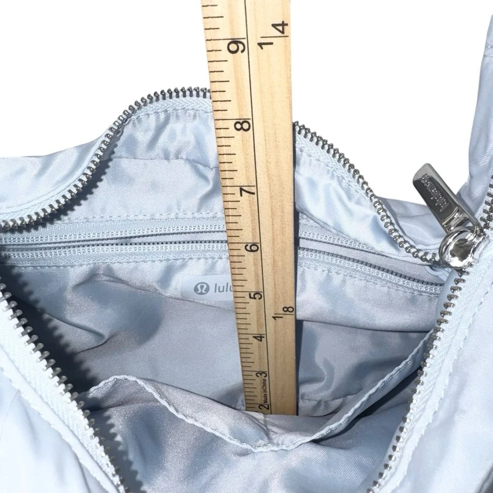 Lululemon Athletica Mini Shoulder Bag Crescent Hobo 4L Powder Blue